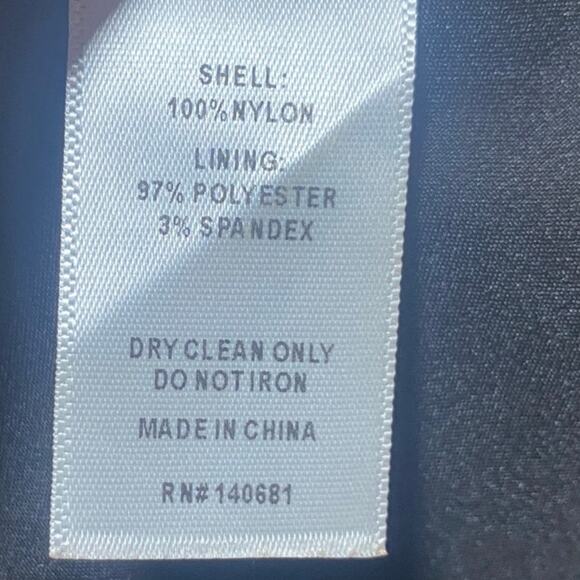 Unique Vintage Lace Fit & Flare Midi Dress Rosette Satin Waist Black Red Small - Picture 10 of 10